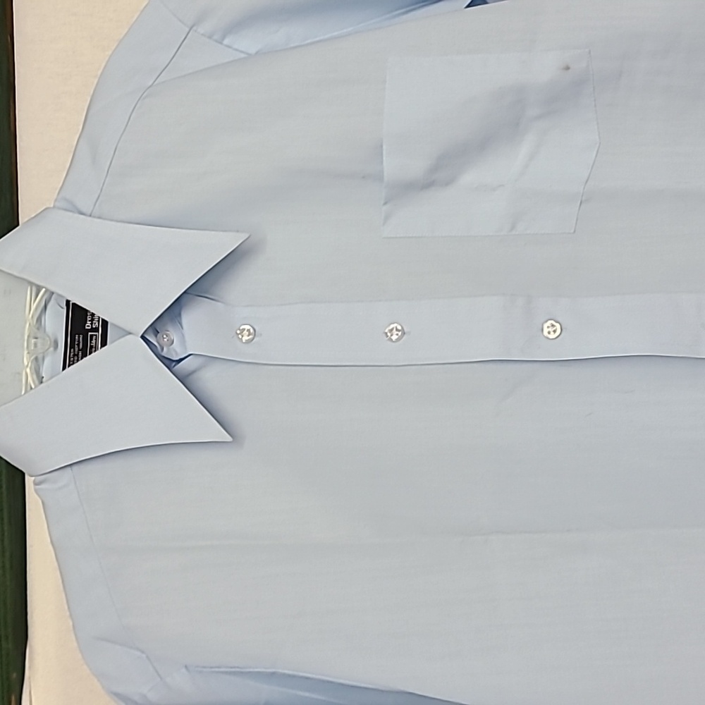 Vintage Set of 2 Sears Men's Store Classic Short-sleeved Button Down Collared - Picture 7 of 16